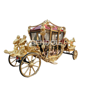 Chariot Équestre Électrique pour l'Immobilier, Célébration d'Ouverture d'Entreprise, Chariot Touristique à Chevaux à Vendre - Product Image 6