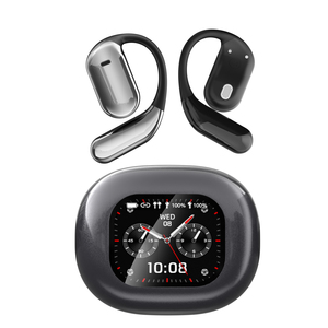 Ear-hook LCD Color Screen for Headset Open-Ear Sports <b>Wireless</b> Smart AI Translation Earphones Jerry Chipset Voice - Product Image 2