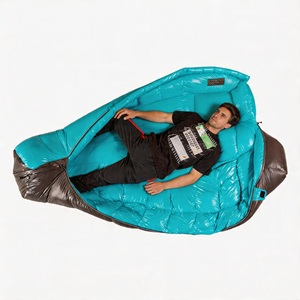 Mummy-style Down and Nylon <b>Sleeping</b> <b>Bag</b> <b>Lightweight</b> Outdoor Camping Extra-large and Thickened - Product Image 5