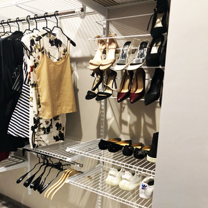 Optima Hot <strong>Sale</strong> the <strong>Cheapest</strong> Price Open <strong>Wardrobe</strong> Bedroom Iron Metal Frame Whole House Customization Closet - Product Image 6
