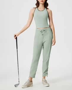 Débardeur de sport sans couture personnalisé pour femme, printemps-été, avec coussinets intégrés, dos <span class=keywords><strong>rasoir</strong></span>, dos élégant, pour yoga et entraînement - Product Image 5