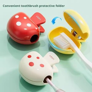 Funda de Plástico Desechable para Cabezal de Cepillo de Dientes, Organizador de Almacenamiento con Clip para Baño y Viaje, 1 Unidad - Product Image 4
