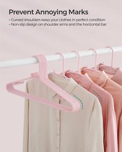 <span class=keywords><strong>SONGMICS</strong></span> Cintres à linge légers et peu encombrants Lot de 50 cintres en plastique Cintres antidérapants - Product Image 4