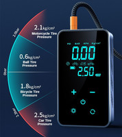 Compresor de Aire Inalámbrico para Neumáticos de Coche, Bomba de Aire Eléctrica Multifuncional de 7.4V y 150PSI para Neumáticos de Coche