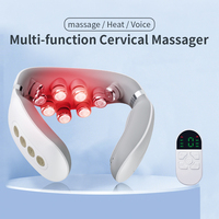 Nouveaux produits masseur cervical rechargeable télécommande bien-être soulagement de la douleur chauffage masseur de cou
