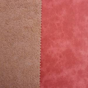 Mikro faser PU-gebundenes recyceltes Kunstleder imitieren Tasche Kleidungs stück Gartenmöbel Scratch Stretch Blackout Flocked - Product Image 5