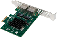 Tarjeta de Red para Servidor Gigabit Ethernet de Doble Puerto Fervit PCIe NetXtreme