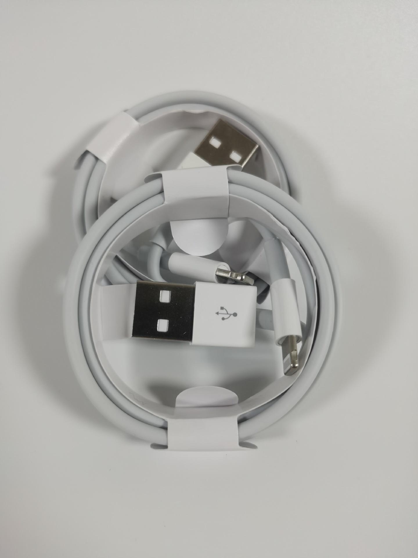 Usb à apple cravate originale ligne de charge rapide fil nu