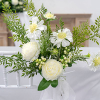 Fleurs artificielles de pivoine pour décoration de plafond de mariage, accessoires suspendus pour événements et fêtes
