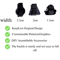 Accessoires pour animaux de compagnie en PVC, accessoires imperméables pour chiens, breloques amovibles faciles à installer pour colliers et laisses, usage quotidien