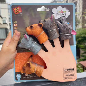 Marionetas suaves Juguetes Kindergarten Educación Animal Muñeca Adornos Marionetas <span class=keywords><strong>de</strong></span> <span class=keywords><strong>dedo</strong></span> - Product Image 6