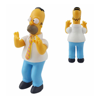 Vente en gros de 14 styles de figurines d'anime de la série Simpson : Simpsons, Assen, Homer, Bart, Portrait de la famille, Modèle de jouet, Figurine d'action d'anime