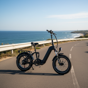 Vélo électrique à pneus larges 500W avec batterie amovible, livraison <span class=keywords><strong>porte</strong></span>-à-<span class=keywords><strong>porte</strong></span>, vélo électrique 20 pouces avec assistance au pédalage pour adultes - Product Image 5