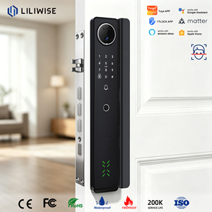 Top-Selling Wholesale <b>Smart</b> Lock <b>Wifi</b> 3D Face Cerradura Digital Screen Pull Push <b>Smart</b> Door Lock With <b>Camera</b> Fingerprint - Product Image 1