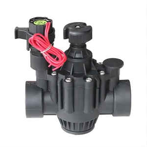 Vanne solénoïde d'irrigation 150P 1-1/2 pouces 220V 12V 24V DC à verrouillage, contrôleur d'eau intelligent avec contrôle Wi-Fi pour <span class=keywords><strong>arrosage</strong></span> général - Product Image 1