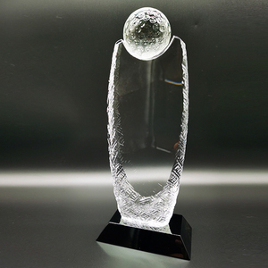 Nhà máy tùy chỉnh bán hàng giá rẻ tùy chỉnh pha lê Quà lưu niệm Craft nhận dạng thể thao pha lê thủy tinh danh hiệu - Product Image 3