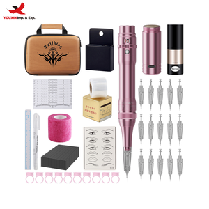 Kits de Máquinas de Maquillaje Permanente Inalámbricas al por Mayor, Nuevas, con Pluma para Tatuajes y Microblading, GZ RTS, Pedidos Mixtos al por Mayor - Product Image 1