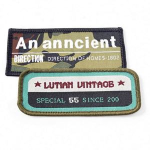 Factory Price Custom Embroidery <b>Patches</b> Sew on for Hat and Clothing Embroidered Badges <b>Patch</b> - Product Image 2