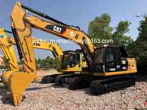 Vidéo réelle! Excavatrice d'occasion de haute qualité CAT 320D, équipement de construction, machinerie Caterpillar, excavatrice d'occasion CAT 320D - Product Image 3