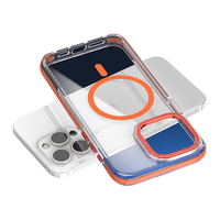 Coque de téléphone en TPU magnétique d'affaires pour iPhone 11 12 13 Pro Max Coque transparente HD pour téléphone portable pour iPhone 14 15 Pro Max