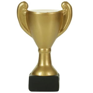 Promotional Imprint Ball Soft Squeezable <b>Trophy</b> Stress Relief Toys for Giveaway Gifts - Product Image 1