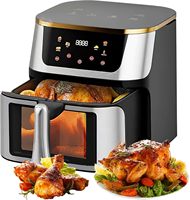 Meilleur support chauffant sans huile 4,5 L 6L 8L 10L 12L selon les consommateurs Friteuse à air sans huile Silver crest