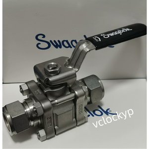 Vanne à bille Swagelok en acier inoxydable série 60, tube OD, SS-63TS12, d'occasion - Product Image 4