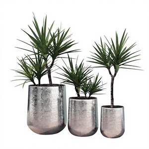 Maceta de Aluminio de Diseño Moderno para Decoración del Hogar, Macetas Decorativas Personalizadas para Plantas y Flores - Product Image 2