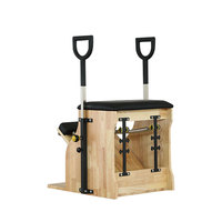 Exercice Équilibrage Tendance Pilates Réformateur Machine Équipement Formation Printemps Yoga Chaise Stable Chaise Pilates