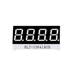 Pantalla LED 3641 de 0.36 Pulgadas y 4 Dígitos, Ánodo/Cátodo Común, Blanco Brillante (Opción de Color Rojo) - Product Image 2