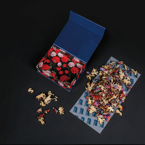 Trò Chơi Ghép Hình Bằng Gỗ A5/Cỡ S Sáng Tạo Bán Chạy 2022 Trò Chơi Ghép Hình Bằng Gỗ 3D Động Vật Đẹp Nhiều Màu Sắc - Product Image 3