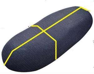 ESHINE ES Özel Tasarım Kesim Büyük Gözenekli Su Geçirmez Nefes Alabilen Siyah Motosiklet XXL Polyester Sele Kılıfı - Product Image 5