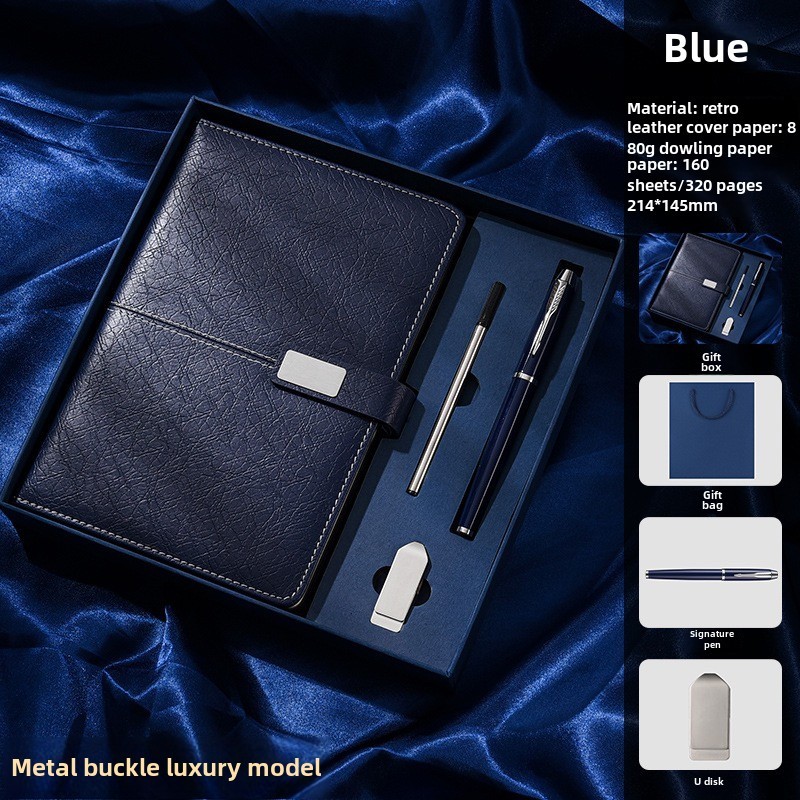Blue 320 Pages (buckle style) - Luxury Gift Box Set