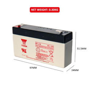 YUASA NP1.2-6 <span class=keywords><strong>6v</strong></span> <span class=keywords><strong>1.2ah</strong></span> 충전식 에너지 저장 배터리 UPS 의료 기기 발전기에 적합한 납산 배터리 - Product Image 2