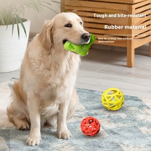 New Durable TPR <strong>Dog</strong> Toothbrush Molar Chew <strong>Toy</strong> with Squeaky Feature Pet Supplies for <strong>Dog</strong> Play and Tooth Cleaning - Product Image 2