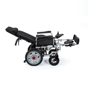 Rollstuhl mit Elektroantrieb, Abnehmbarer Akku, Stahlrahmen Elektrorollstuhl - Product Image 1