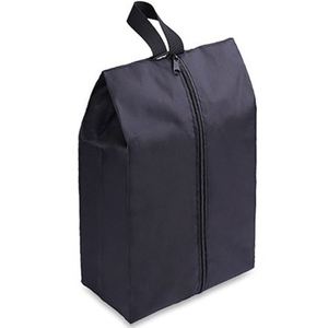 Sac à chaussures de voyage en polyester imperméable réutilisable de haute qualité avec logo personnalisé - Product Image 1