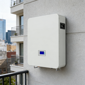 Home Battery Energy Storage System Lithium Battery Lifepo4 Power Wall Home 51.2V 15kWh 30kWh Portable Household Backup Energy