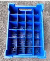 24 Logistique de stockage de bouteilles Moule bon marché Boîte d'imprimante Plastique divisé pour caisse en plastique 0.8 Caisse à lait Chine avec couvercle Mesh 10 KG