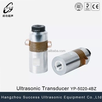 Daya Tinggi 1500W-3600W 15Khz Piezo Transduser Ultrasonik dengan Booster untuk Pengelasan Plastik