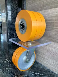 Custom Super Heavy Loads Up To 15000 Kg Per Wheel Transport Casters Castors