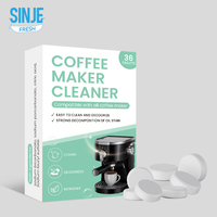 Tablettes détartrantes universelles Sinje, écologiques, de qualité alimentaire, pour tous les modèles de machines à café