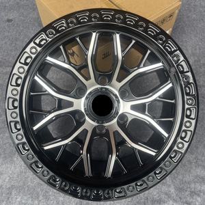 15 16 17 pulgadas <span class=keywords><strong>beadlock</strong></span> <span class=keywords><strong>4x4</strong></span> todoterreno camioneta SUV 6 Lug 6x5,5 6x139,7 coche de pasajeros <span class=keywords><strong>llantas</strong></span> de aleación <span class=keywords><strong>llantas</strong></span> neumáticos - Product Image 3