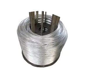 Alambre de Unión galvanizado de bajo precio alambre de acero GI 9 10 12 14 16 calibre Alambre de hierro electro galvanizado en caliente