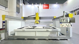 Omc 5 trục CNC cầu Saw và bằng tia nước đá Máy cắt máy móc cho thiêu kết đá - Product Image 3