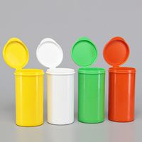 Bouteille de médicaments en plastique personnalisée avec logo blanc/rouge/vert/jaune, 150 ml, bouteille de pilules avec bouchon à rabat