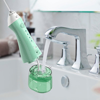 4 Modi 280 ML Wiederaufladbarer Tragbarer Kunststoff-Wasserflosser Kabelloser Zahnreiniger Haushalts-Munddusche Zahnreiniger