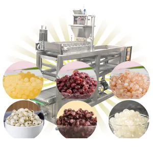 Top selling juice filling ball equipment popping bursting boba molding line with cheap prices