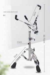 Support de caisse claire professionnel pour batteurs nomades - Construction renforcée de 25 mm, personnalisation de la marque et prix distributeur disponibles - Product Image 2
