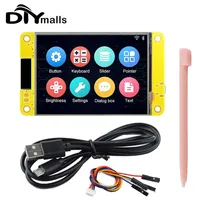Modul Layar Sentuh Resistif LCD TFT ESP32 2.8 Inci DIYmalls, Papan Pengembangan Dual Core ESP32 WIFI BLE 2.8 inci ESP32-2432S028R